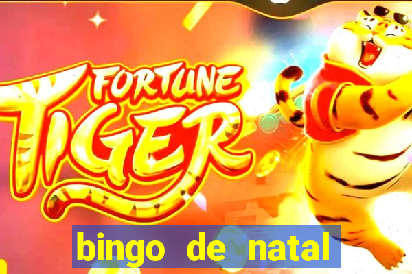 bingo de natal para imprimir gratis